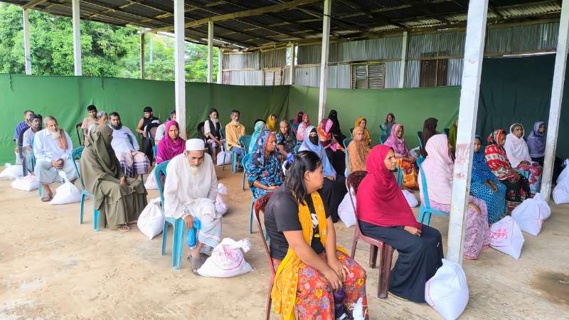 পানছড়ি সাবজোনের মানবিক উদ্যোগ: অসহায়দের পাশে সহায়তার হাত