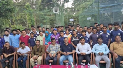 খাগড়াছড়িতে আধুনিক ক্রিকেট টার্ফ নির্মাণে উদ্যোগ নেবে বিসিবি: আসিফ আকবর